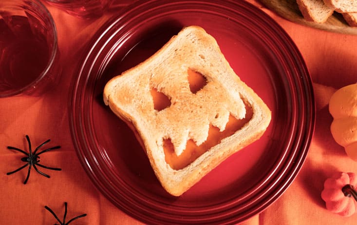 Græskar-toast med smeltet ost - Opskrifter | Pågen